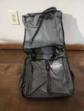 601-1262 Whites Electronics Signature Series Rolltop Metal Detector Backpack