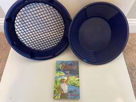 Xp Detectors 009068041833 Gold Pan / Classifier And Extreme Prospecting Book By Dave Mack
