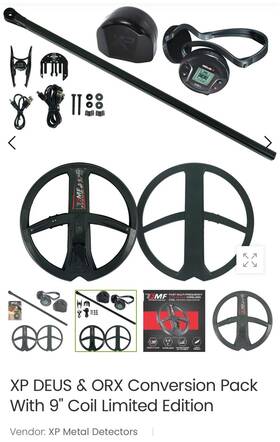 Deus2-22fmfws6-cpe Xp Deus Limited Edition 9 Inch Conversion Pack