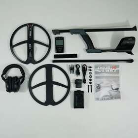 Deus28x35rcws5us Xp Metal Detectors 20231208 Deus Detector With Ws5 Wireless Headphones Remote 11 Inch X35 Search Coil