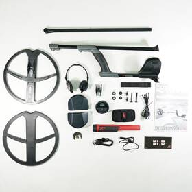 Deus28ws4 Xp Metal Detectors 20240417 Deus Detector Ws4 Wireless Headphones 11 Inch X35 Coil And Mi-4 Pinpointer