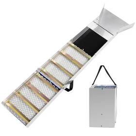 Xxzhiho 797417941513 50.3inch Portable Folding Aluminum Alloy Sluice Box Gold Equipment Slu