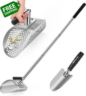 Yaheeda 313112896851 Long Handle Sand Scoop With Shovel For Metal Detecting Detector At Beach