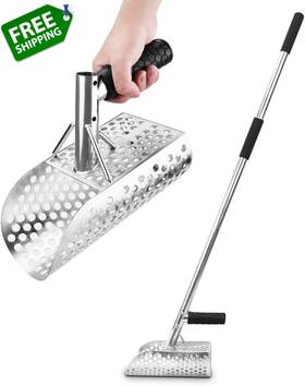Yty-89 Ytylsj Sand Scoop For Metal Detecting Stainless Steel Detector Beach