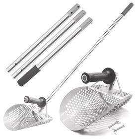 Zhitaoxun 768443773867 Metal Detecting Sand Scoop 50.3in Heavy Duty Shovel Stainless