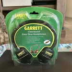 Garrett Clearsound Easy Stow In-line Vol Metal Detector Headphones 1612700 Nib. Fixed Price $16.50.