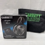 New Garrett MS-3 Z-lynk Wireless Headphones Kit For Metal Detectors & Belt Pouch. Fixed Price $149.50.