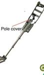 Ceia Cmd V1 V2 Telescopic Pole Cover Military Metal Detector Oem. Fixed Price $75.00.