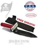 Lesche Digger + Sheath Bonus Free Hd Treasure Apron & Fast Shipping!. Fixed Price $49.95.