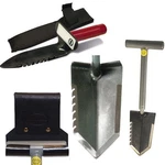 Lesche Combo 18 Serrated T-handle Shovel, Left Digging Tool & Holster. Fixed Price $156.70.