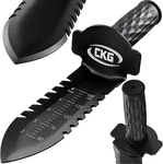 Ckg Metal Detecting Shovel For Digging Heavy Duty Double Tool, Black. Fixed Price $29.99.
