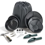 Uimoso 19 Pcs Gold Panning Kit With 10 & 14 Pans For Prospecting. Fixed Price $52.99.
