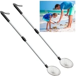 Pack 5.3 Inch Beach Sand Sifter- 22 35 Adjustable Shark Tooth. Fixed Price $30.63.