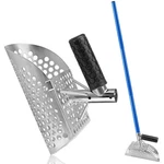 Sand Scoop With Long Carbon Fiber Handle,heavy Duty Stainless Steel Metal Det.... Fixed Price $101.55.