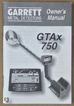 Garrett Gtax 750 Metal Detector Original Pocket Sized Owners Instruction Manual. Fixed Price $10.00.