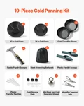 Gold Panning Kit 19 Pcs With 10 14 Pans Classifier Prospecting. Fixed Price $71.99.
