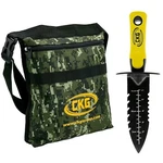 Ckg Metal Detecting Shovel Digging Knife + Pouch Bag Digger Detector Finds Carry. Fixed Price $42.15.