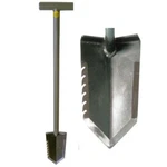 Lesche Sampson Pro-series T-handle Shovel With Serrated Blade 31 Tall. Fixed Price $89.55.
