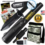 Garrett Pro-pointer Ii Edge Digger And Camo Canvas Metal Detecting Bag Pouch. Fixed Price $149.17.