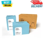 Qualiazero 21 Gallon Trash Bags 90 Ct Drawstring, Unscented Tall Kitchen Garbage. Fixed Price $39.99.