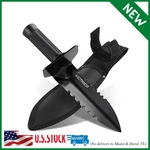 Metal Detector Shovel, Kemaier Heavy Duty Double Serrated Edge Digger,. Fixed Price $26.59.