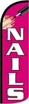 Neoplex Nails 12-FOOT Windless Swooper Feather (flag Only). Fixed Price $25.95.