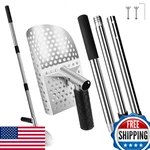 Sand Scoop For Metal Detecting, Heavy Duty Stainless Steel Detector. Fixed Price $68.09.