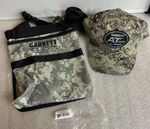 Garrett Camo Metal Detector Digger Finds Pouch & Pro Logo Baseball Cap Hat Os. Fixed Price $31.00.