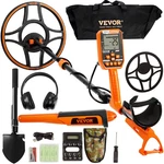 Vevor Waterproof Metal Detector 12" Coil Gold Treasure IP68 7 Modes Lcd Bluetoot. Fixed Price $278.89.