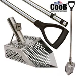 Coob Beach Sand Scoop Metal Detector Detecting Tool Sharky + Travel Pole. Fixed Price $159.95.