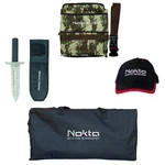 Nokta 4-PIECE Treasure Accessory Set Carrying Bag, Pouch, Digger, Hat. Fixed Price $80.43.