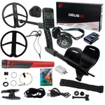 Xp Deus Ii Fmf Metal Detector With 11 Coil, WS6 Headphones, Remote, Bone. Fixed Price $1547.90.