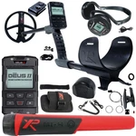 Xp Deus Ii Fmf Metal Detector W/ 9" Coil & MI-4 Waterproof Pinpointer. Fixed Price $1428.00.