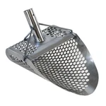 Dune Hydra 11"X8" Stainless Metal Detector Sand Scoop W/ Large Hexagon Holes. Fixed Price $109.95.