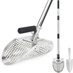 Sand Scoop For Metal Detecting, Stainless Steel Detector With Long. Fixed Price $64.14.