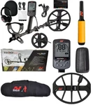 Minelab Equinox 900 Metal Detector + 15", 11", And 6" Coils Pro Find Bag. Fixed Price $1428.98.
