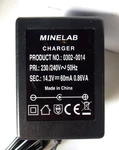 Minelab Oem Nicad Battery Charger Three Flat Prongs Europe & More 230/240V New. Fixed Price $20.00.
