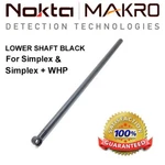 Nokta Makro Metal Detector Lower Black Shaft For Simplex Plus And + Whp. Fixed Price $19.95.
