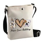 Bdpwss Bulldog Crossbody Purse - French Lover Gift Bag. Fixed Price $23.59.