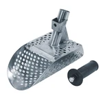 Dune Poseidon 10" X 5" Stainless Metal Detector Sand Scoop Round Holes. Fixed Price $86.95.