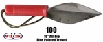 Wilcox 10" Fine Pointed Trowel #100S. Fixed Price $23.95.