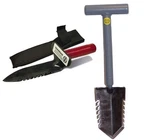 Lesche Sampson 18" T-handle Double Serrated Shovel & Digging Tool Left. Fixed Price $140.80.