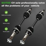 Pair Front Left Right Cv Axle Drive Shaft For Yamaha Bruin 2004-06 YFM350BA. Fixed Price $103.98.