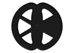 Minelab 6" Replacement Skidplace Eqx, Ctx Coil Cover Skidplate. Fixed Price $18.50.