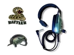 Detectorpro Rattler Headphones With 1/4" Angle Plug. Fixed Price $94.95.