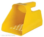 Garrett Yellow Plastic Treasure Sand Scoop For Beach Detecting PN:1600971. Fixed Price $23.75.