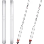 Kanayu Pcs Hydrometer Alcohol 0-200 Proof And 0-100 Tralle Perce. Fixed Price $18.99.