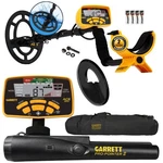 Garrett Ace 300 Metal Detector With Waterproof Coil Pro-pointer Ii And Carry Bag. Fixed Price $395.97.