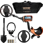 Vevor Metal Detector 10" Waterproof Lcd 7 Modes Gold Coin Treasure Finder. Fixed Price $101.00.