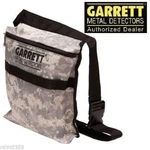 Garrett Camo Metal Detecting Canvas Finds Recovery Bag Pouch With Belt # 1612900. Fixed Price $15.99.